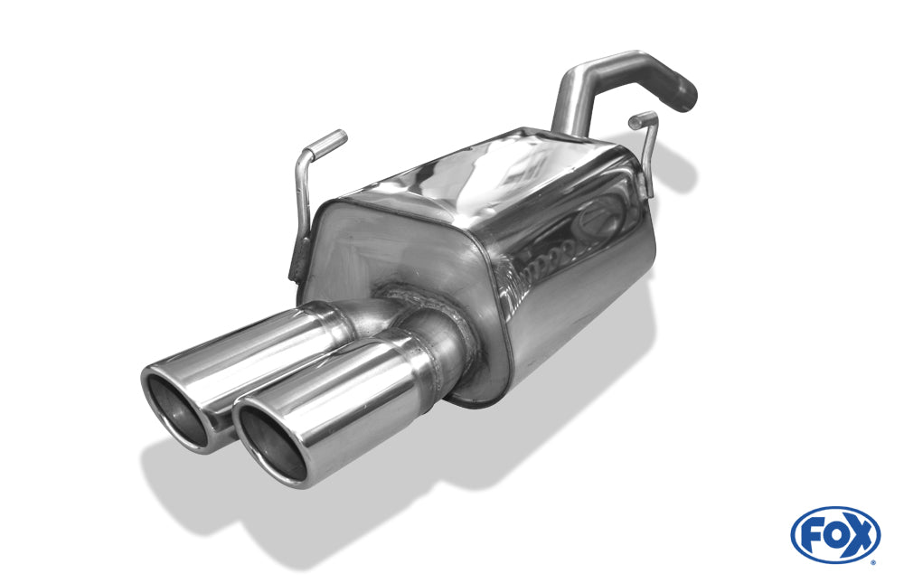 FOX Citroen C8/ Peugeot 807 Endschalldämpfer - 2x80 Typ 16