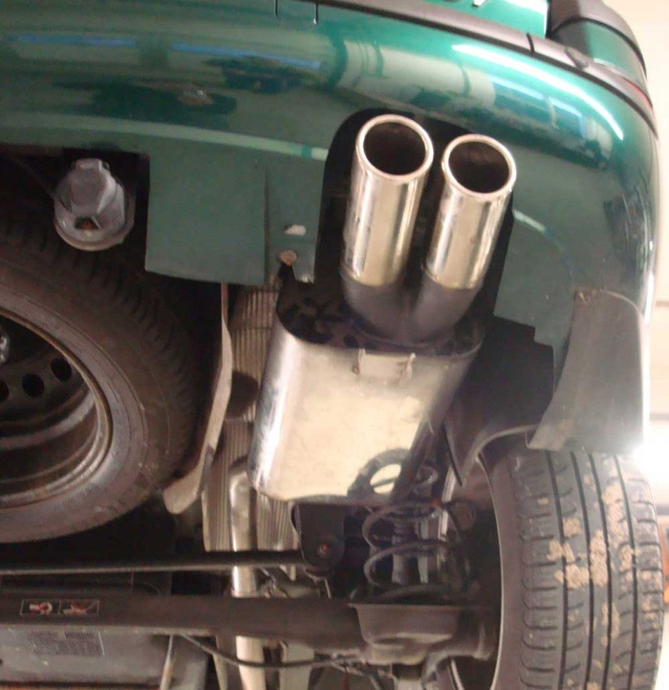 FOX Citroen C8/ Peugeot 807 Endschalldämpfer - 2x80 Typ 16