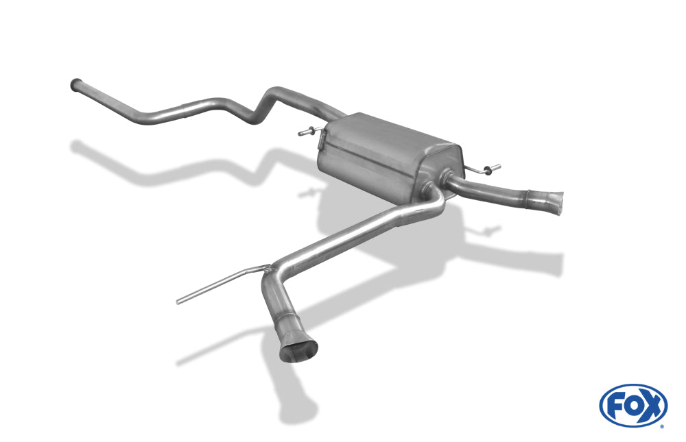 FOX Citroen DS5 Endschalldämpfer Ausgang rechts/links in den originalen Endrohren