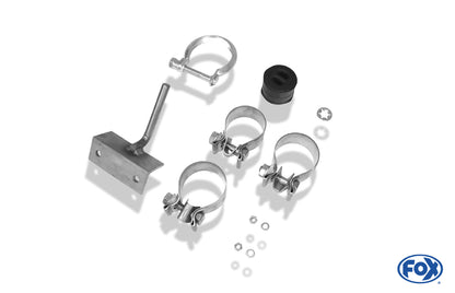 FOX Citroen DS5 Endschalldämpfer Ausgang rechts/links in den originalen Endrohren