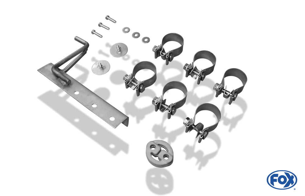 FOX Chrysler Voyager II GS Endschalldämpfer Ausgang rechts/links - 160x80 Typ 52 rechts/links