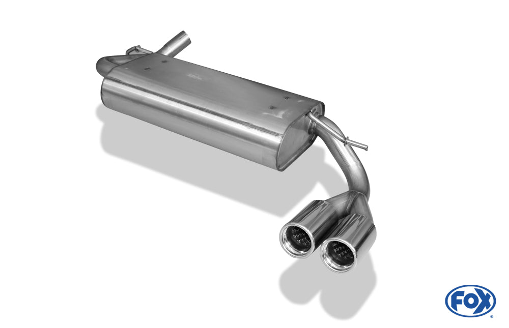 FOX Chrysler Neon II Endschalldämpfer - 2x76 Typ 13