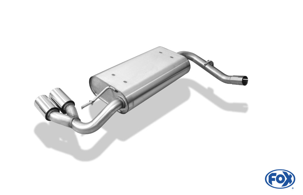FOX Chrysler Neon II Endschalldämpfer - 2x76 Typ 13