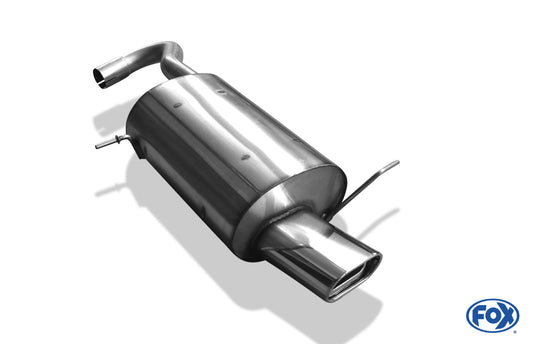 FOX Chrysler PT Cruiser Limousine & Cabrio Endschalldämpfer - 135x85 Typ 53