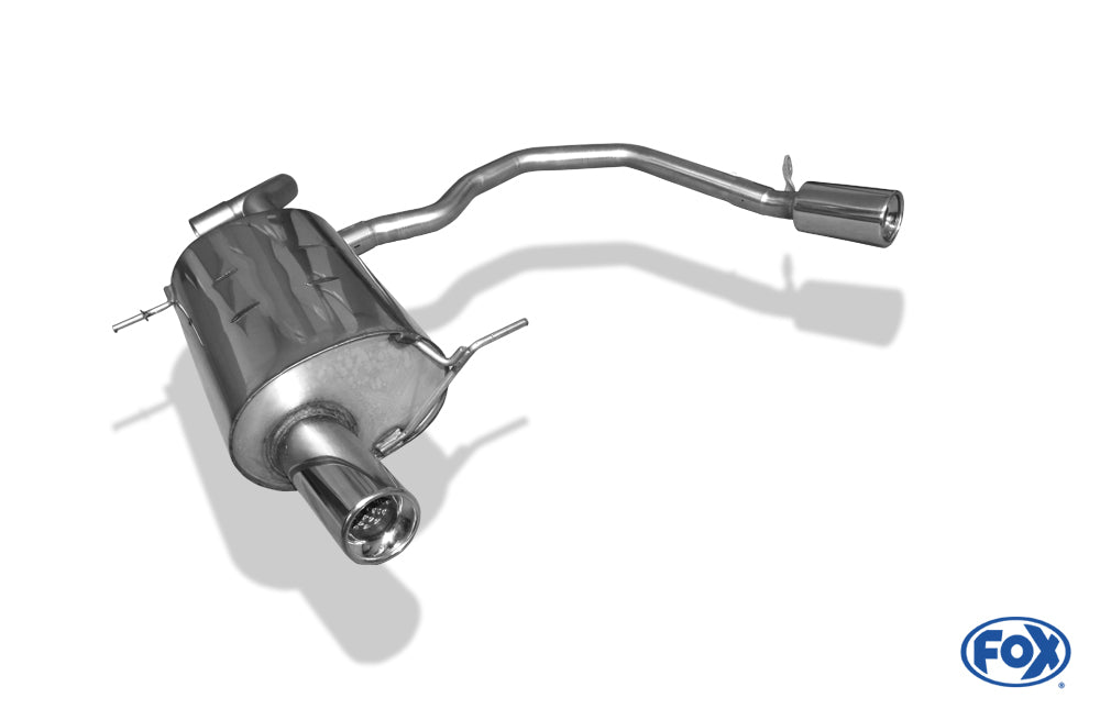 FOX Chrysler PT Cruiser Limousine & Cabrio Endschalldämpfer Ausgang rechts/links - 1x90 Typ 13 rechts/links