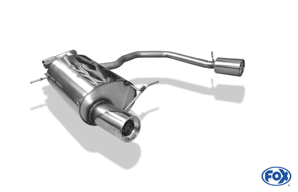 FOX Chrysler PT Cruiser Limousine & Cabrio Endschalldämpfer Ausgang rechts/links - 1x100 Typ 13 rechts/links