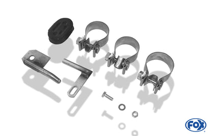 FOX Chrysler PT Cruiser Limousine & Cabrio Endschalldämpfer Ausgang rechts/links - 1x90 Typ 13 rechts/links