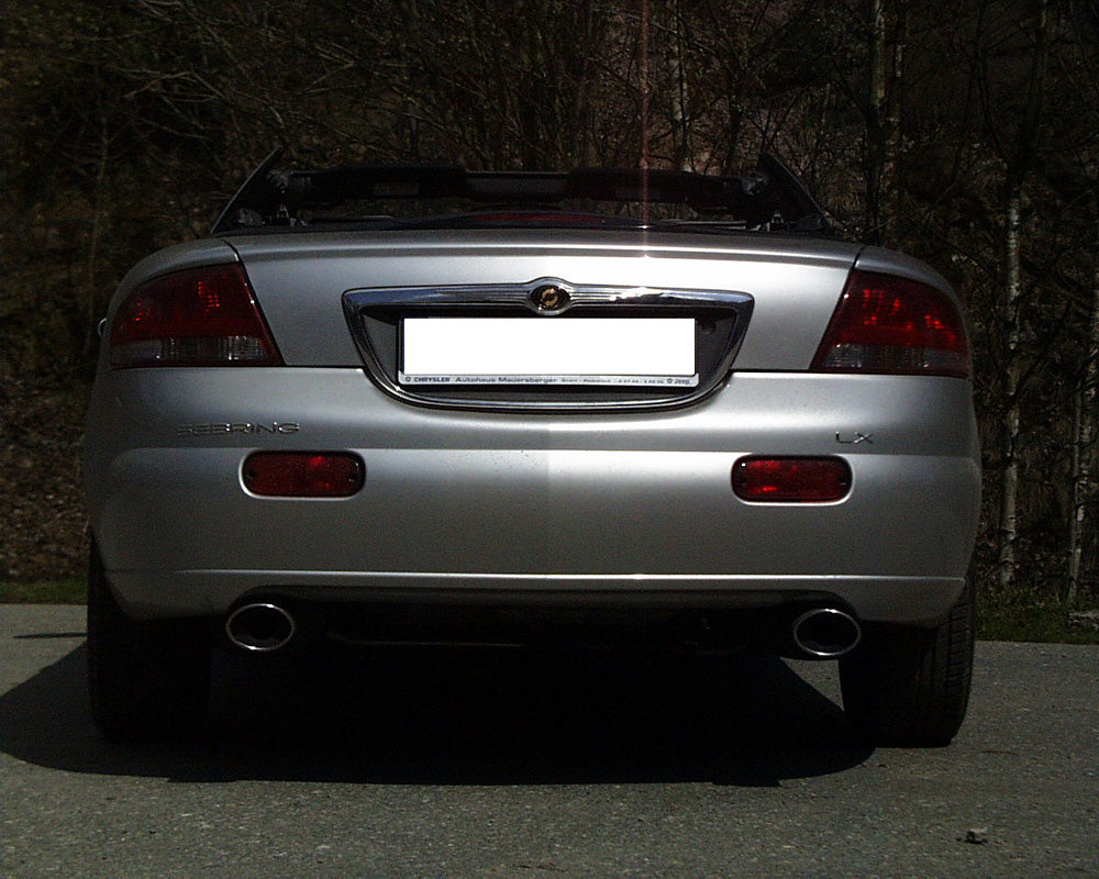 FOX Chrysler Sebring Coupe&Cabrio Typ JR Endschalldämpfer rechts/links - 115x85 Typ 33 rechts/links
