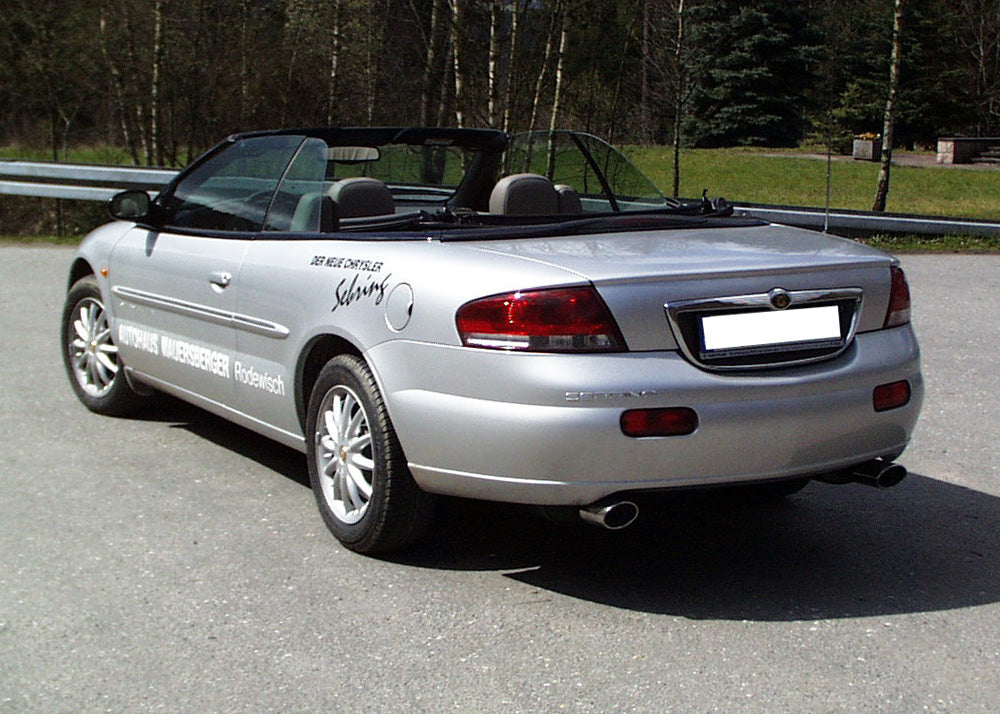FOX Chrysler Sebring Coupe&Cabrio Typ JR Endschalldämpfer rechts/links - 115x85 Typ 33 rechts/links