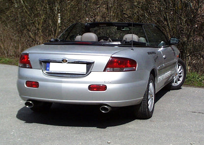 FOX Chrysler Sebring Coupe&Cabrio Typ JR Endschalldämpfer rechts/links - 115x85 Typ 33 rechts/links