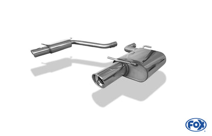 FOX Chrysler 300C 3,5l Endschalldämpfer rechts/links - 1x100 Typ 17 rechts/links