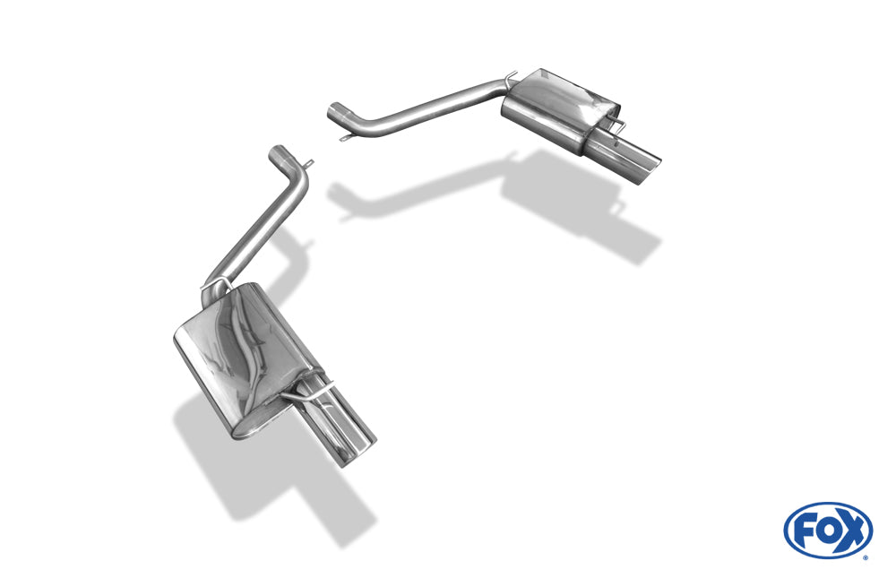 FOX Chrysler 300C 3,5l Endschalldämpfer rechts/links - 1x100 Typ 17 rechts/links