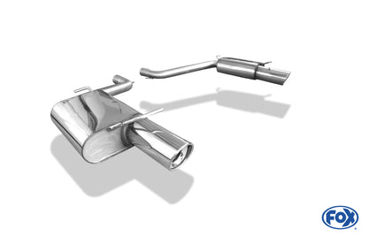 FOX Chrysler 300C 3,5l Endschalldämpfer rechts/links - 1x100 Typ 17 rechts/links