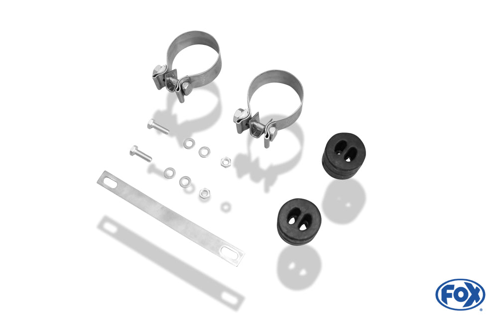 FOX Chrysler 300C 5,7l Endschalldämpfer rechts/links Doppelrohr - 2x80 Typ 17 rechts/links