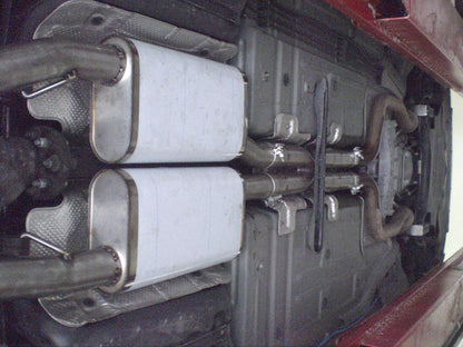 FOX Chrysler 300C SRT8 Vorschalldämpfer inkl. Druckaustauschrohr