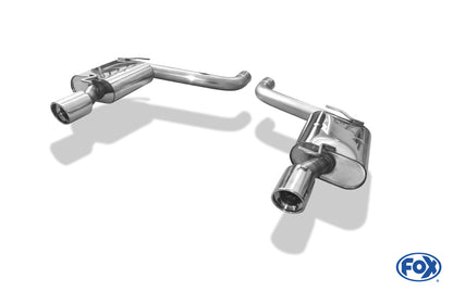 FOX Chrysler 300C SRT8 Endschalldämpfer rechts/links - 1x100 Typ 17 rechts/links