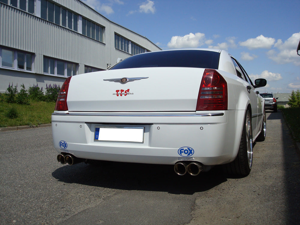 FOX Chrysler 300C 3,0l CRD Endschalldämpfer rechts/links - 2x100 Typ 17 rechts/links