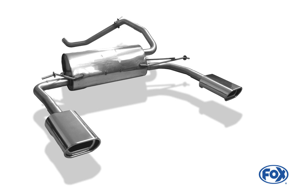 FOX Daihatsu Materia Endschalldämpfer rechts/links - 135x80 Typ 53 rechts/links