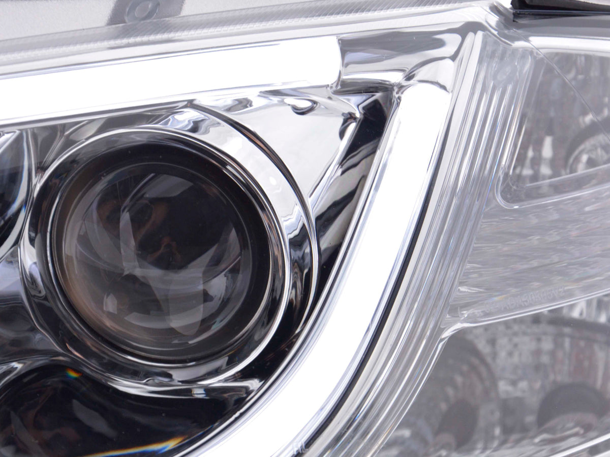 Scheinwerfer Set Daylight LED TFL-Optik Audi A3 Typ 8P/8PA Bj. 03-08 chrom
