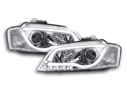 Scheinwerfer Set Daylight LED Tagfahrlicht Audi A3 8P/8PA Bj. 08-12 chrom
