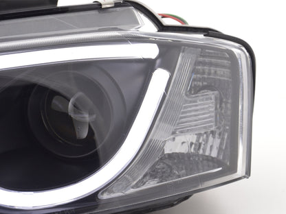 Tagfahrlicht gebraucht Scheinwerfer Daylight Audi A3 8P Bj. 08-12 schwarz