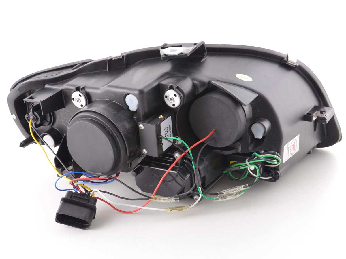 Scheinwerfer Set Daylight LED TFL-Optik Audi A4 Typ 8E Bj. 05-07 chrom