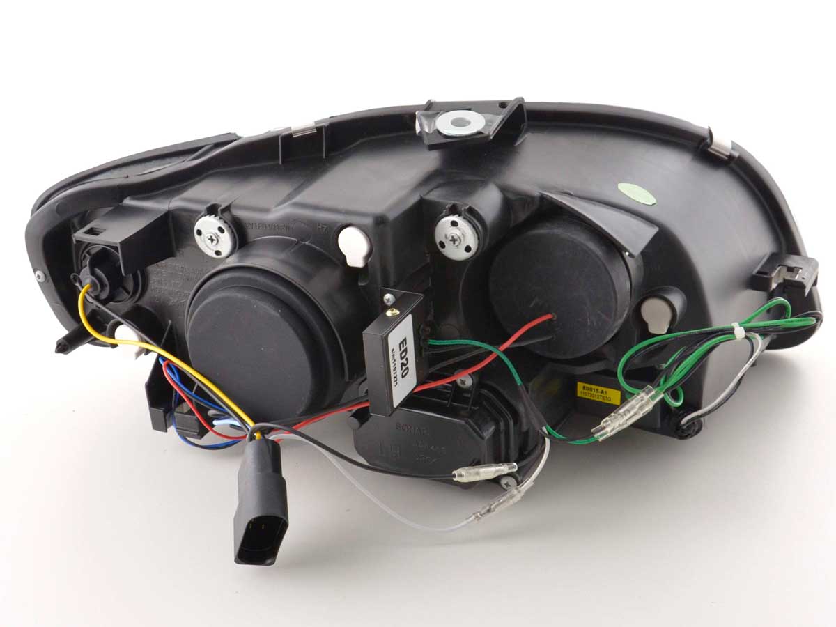 Scheinwerfer Set Daylight LED TFL-Optik Audi A4 Typ 8E Bj. 04-08 schwarz