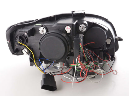 Scheinwerfer Set Daylight LED Tagfahrlicht Audi A4 Typ 8E Bj. 04-08 chrom