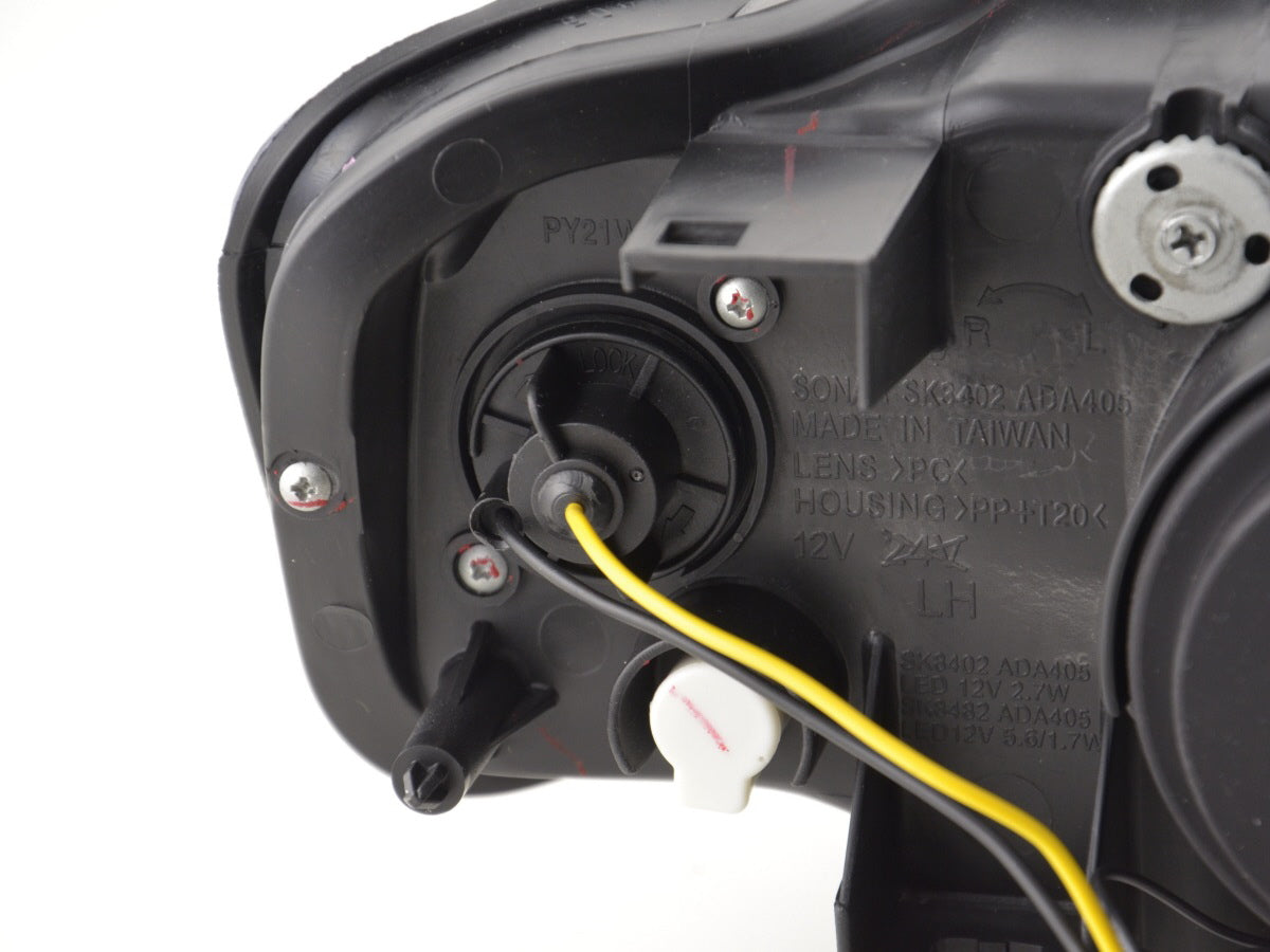 Scheinwerfer Set Daylight LED Tagfahrlicht Audi A4 B7 8E Bj. 04-08 chrom