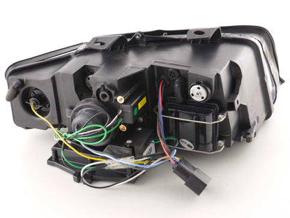 Scheinwerfer Set Daylight LED TFL-Optik Audi A4 Typ 8E Bj. 01-04 schwarz