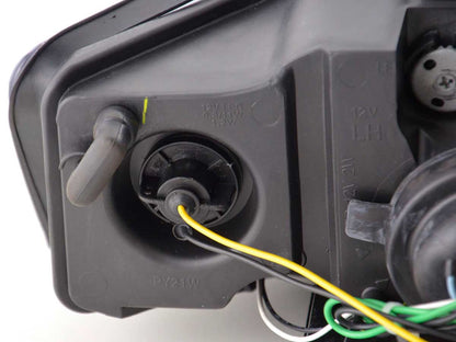 Scheinwerfer Set Daylight LED TFL-Optik Audi A4 Typ 8E Bj. 01-04 schwarz