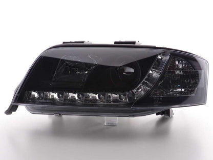 Scheinwerfer Daylight gebraucht Audi A6 Typ 4B Bj. 01-04 schwarz