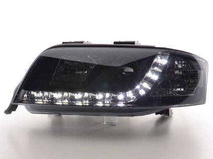 Scheinwerfer Daylight gebraucht Audi A6 Typ 4B Bj. 01-04 schwarz