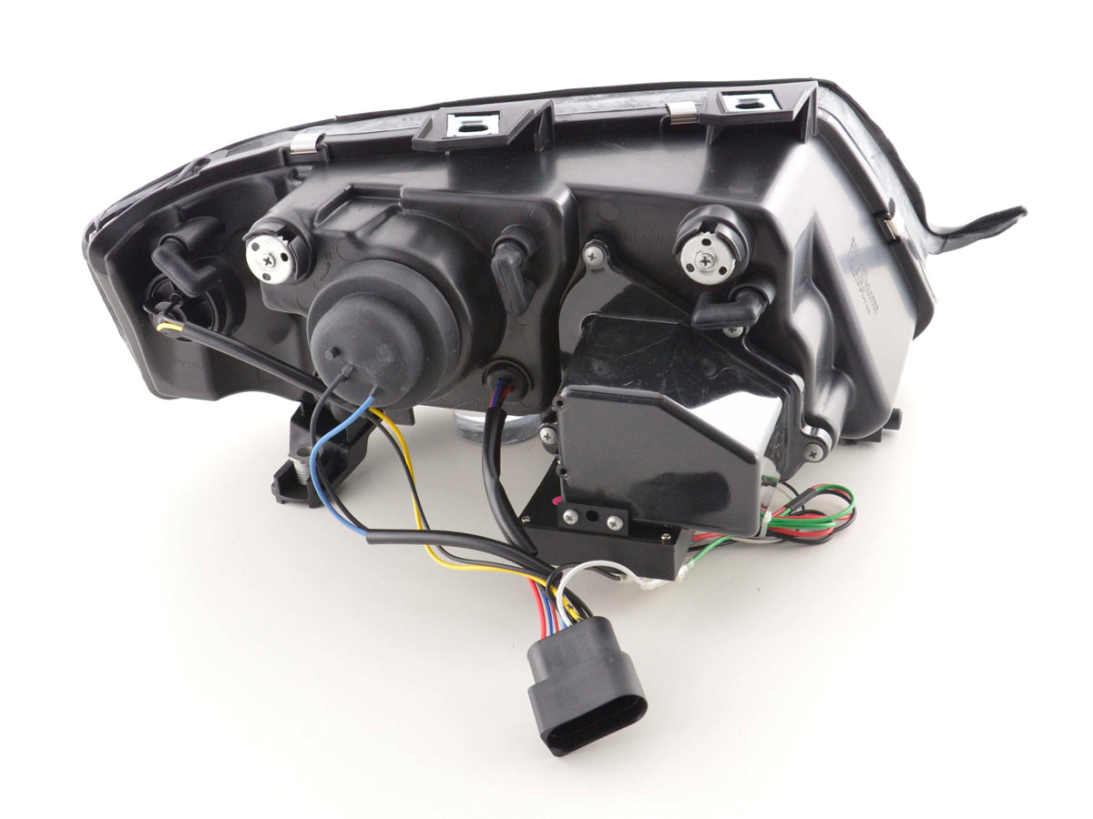 Scheinwerfer Set Daylight LED Tagfahrlicht Audi A6 4B Bj. 97-00 chrom