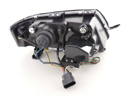 Scheinwerfer Set Daylight LED Tagfahrlicht Audi A6 4B Bj. 97-00 chrom