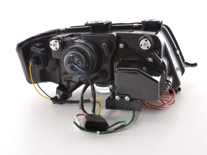 Scheinwerfer Set Daylight LED TFL-Optik Audi A6 Typ 4B Bj. 97-01 chrom