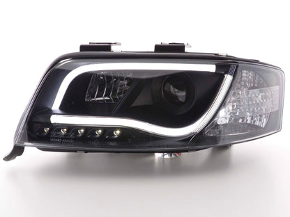Scheinwerfer gebraucht Daylight Set Audi A6 Typ 4B Bj. 01-04 schwarz