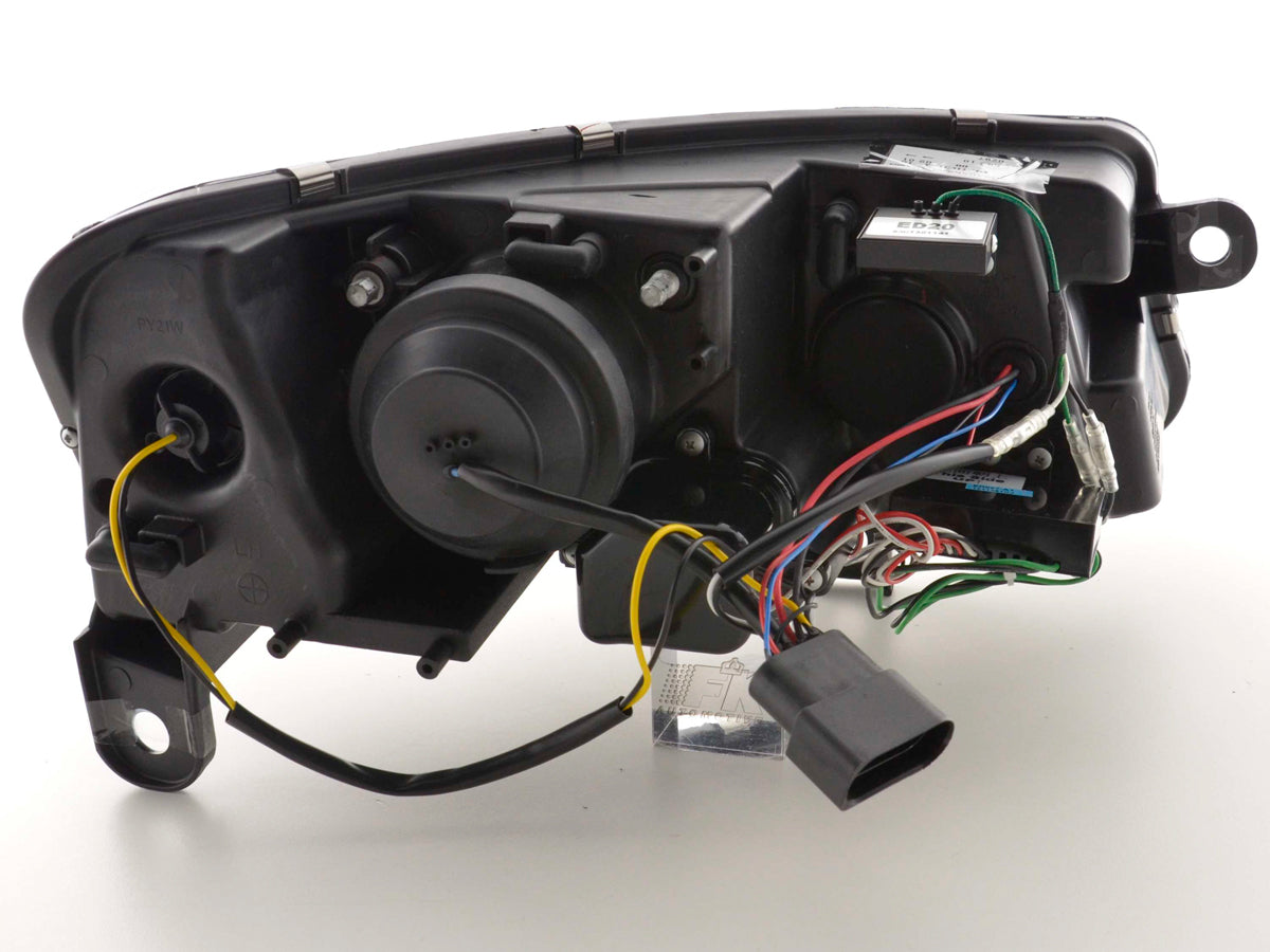 Scheinwerfer Set Daylight LED TFL-Optik Audi A6 Typ 4F Bj. 04-08 chrom