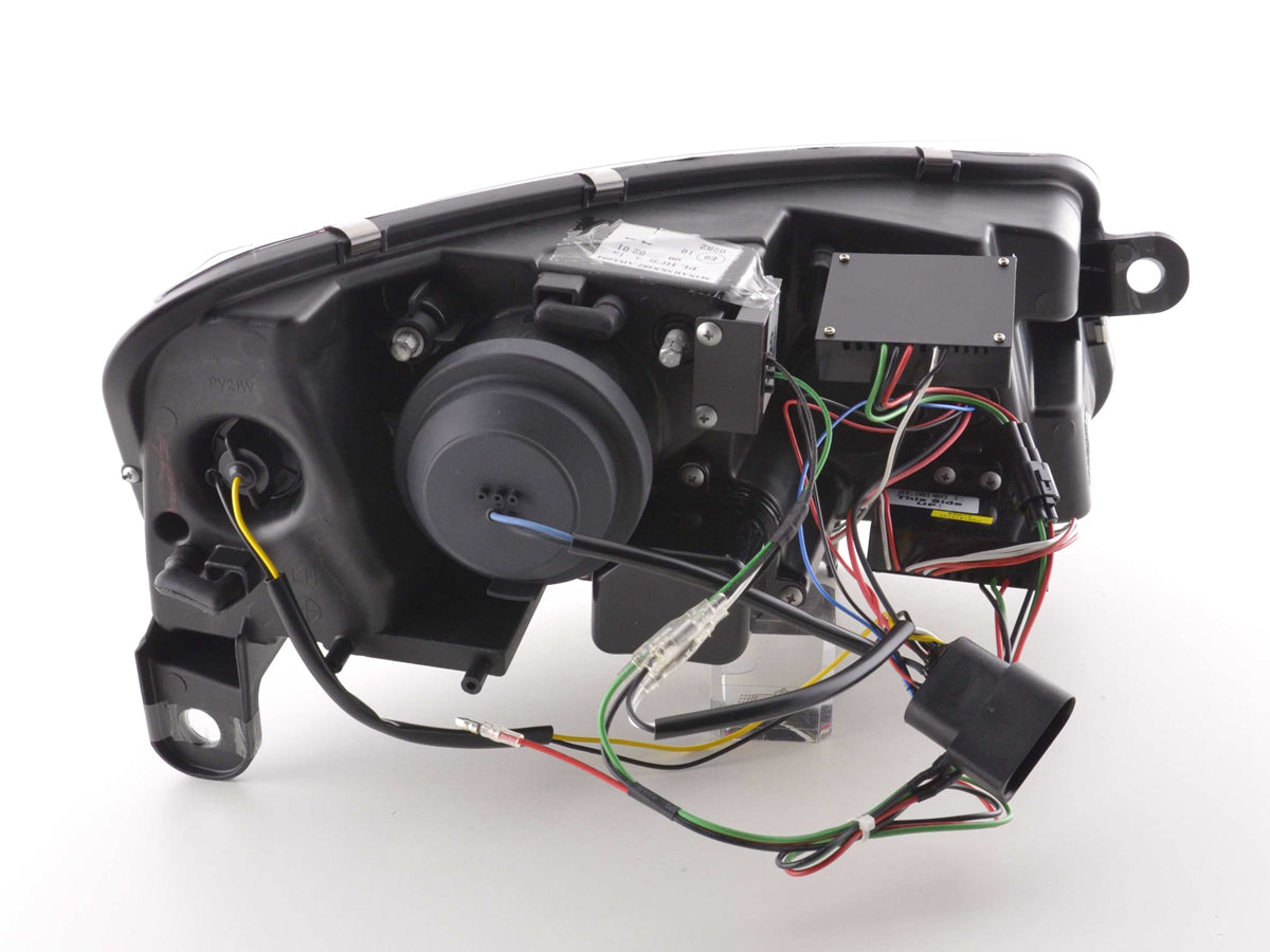 Scheinwerfer Set Daylight LED Tagfahrlicht Audi A6 Typ 4F Bj. 04-08 schwarz