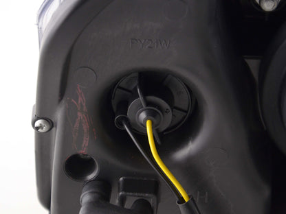 Scheinwerfer Set Daylight LED Tagfahrlicht Audi A6 Typ 4F Bj. 04-08 schwarz