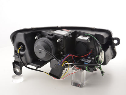 Scheinwerfer Set Daylight LED TFL-Optik Audi A6 Typ 4F Bj. 04-08 chrom für Rechtslenker