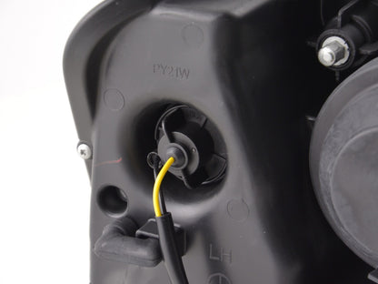 Scheinwerfer Set Daylight LED TFL-Optik Audi A6 Typ 4F Bj. 04-08 chrom für Rechtslenker