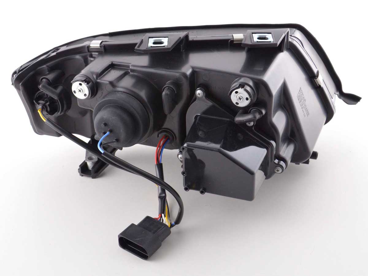 Scheinwerfer Set Daylight LED TFL-Optik Audi A6 4B Bj. 97-01 chrom