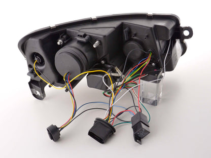 Scheinwerfer Set Xenon Daylight LED Tagfahrlicht Audi A6 Typ 4F Bj. 04-08 chrom