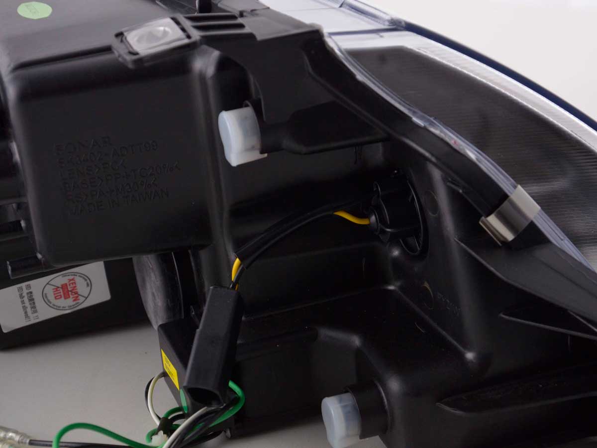 Scheinwerfer Set Daylight LED TFL-Optik Audi TT Typ 8N Bj. 99-06 chrom