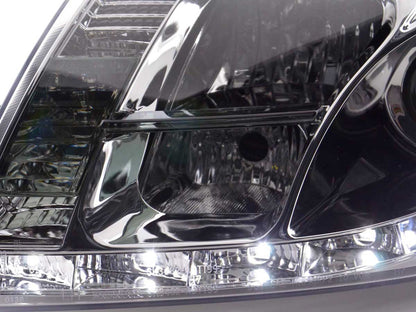 Scheinwerfer Set Daylight LED TFL-Optik Audi TT Typ 8N Bj. 99-05 chrom