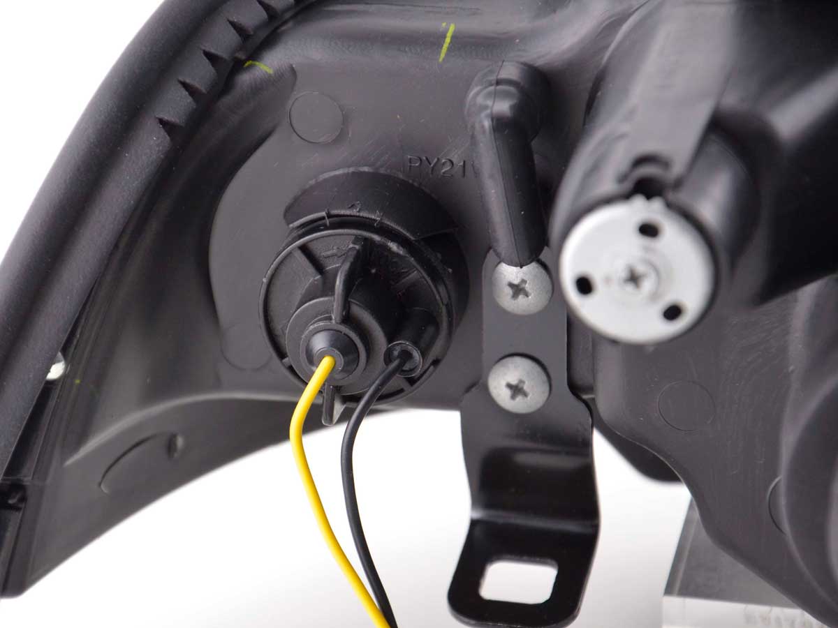 Scheinwerfer Set Daylight LED Tagfahrlicht BMW 3er E36 Limo/Touring chrom für Rechtslenker