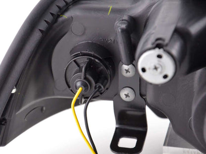 Scheinwerfer Set Daylight LED Tagfahrlicht BMW 3er E36 Limo/Touring chrom für Rechtslenker