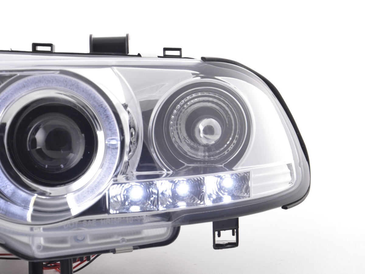 Scheinwerfer Set BMW 3er E46 Coupe/Cabrio Bj. 98-02 chrom