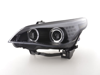 Scheinwerfer Set BMW 5er E60/E61 Bj. 03-07 schwarz